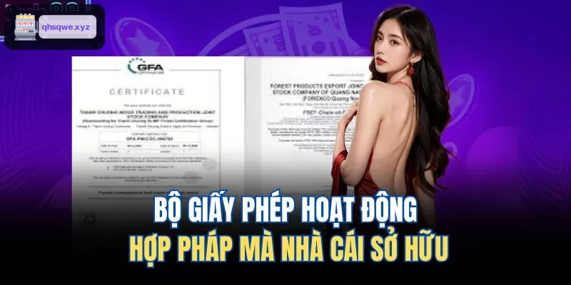 Giấy phép hoạt động hợp pháp của KUWIN